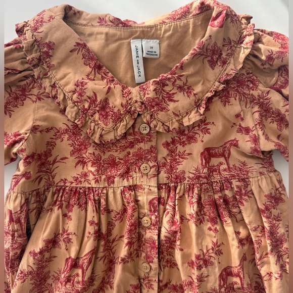 Janie and Jack 2T Floral Dress - Picture 3 of 3